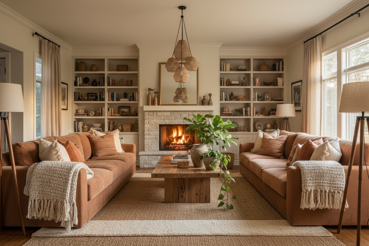 Big Room, Cozy Feeling: How to Make a Large Living Space Feel More Inviting