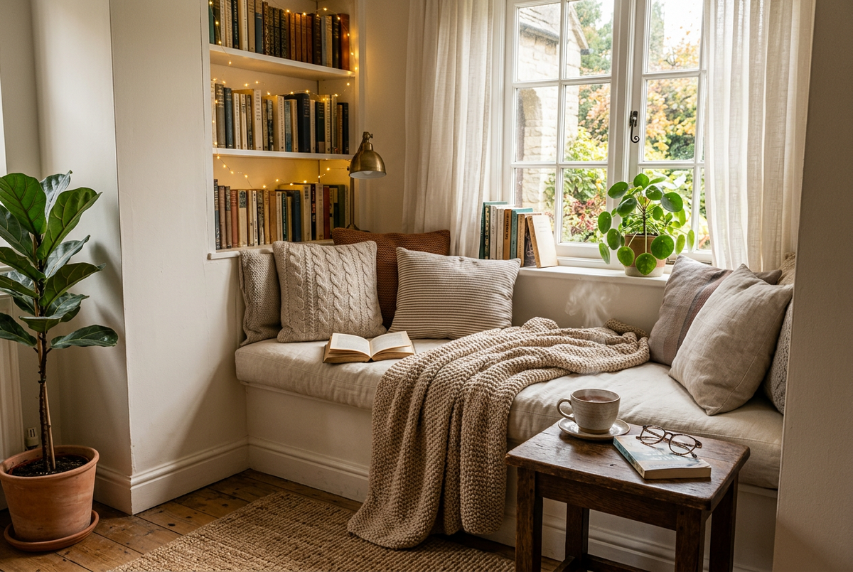 Carving Out Comfort: How to Create a Cozy Reading Nook in Any Space