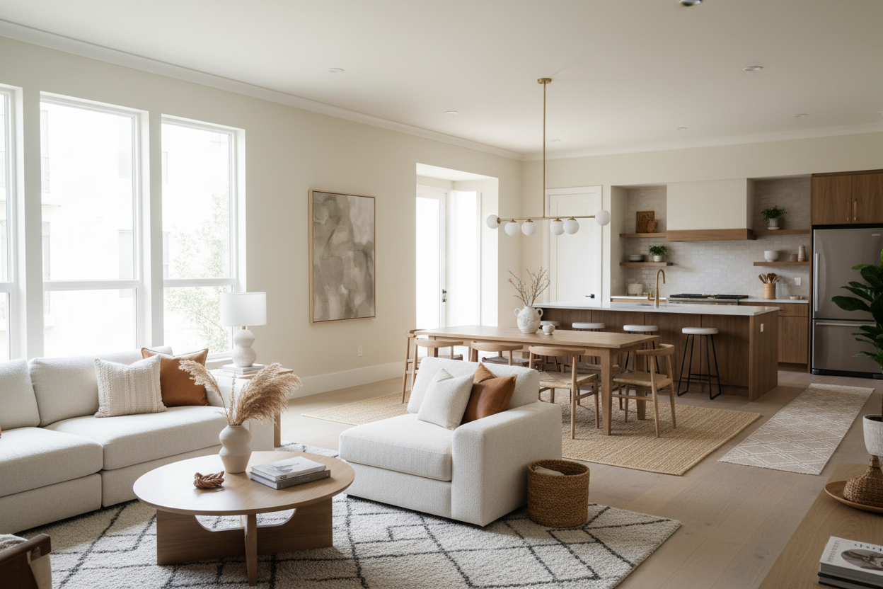 How to Arrange Furniture in an Open-Concept Home