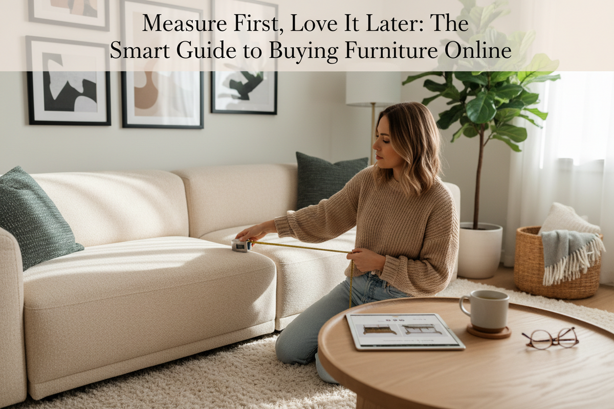 Measure First, Love It Later: The Smart Guide to Buying Furniture Online