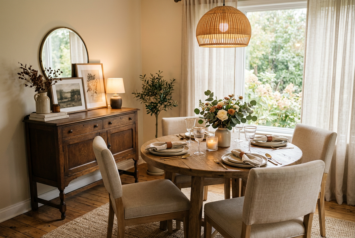 Small Dining Room, Big Hospitality: How to Create a Beautiful Space for Everyday Meals and Special Gatherings