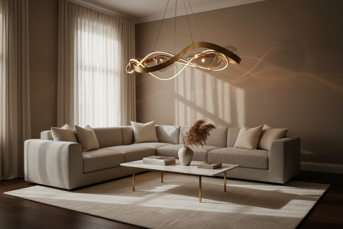 Statement Lighting: Transforming Rooms with Sculptural Fixtures