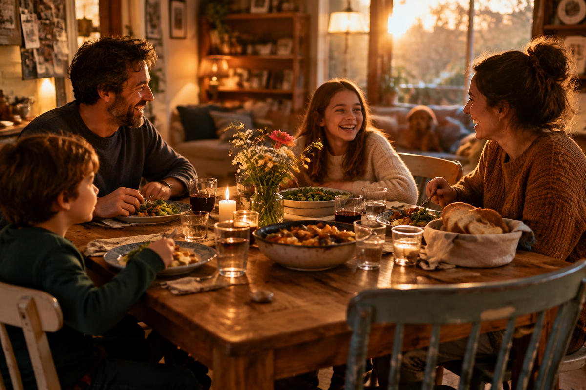 The Table Where Life Happens: Why Everyday Family Moments Matter