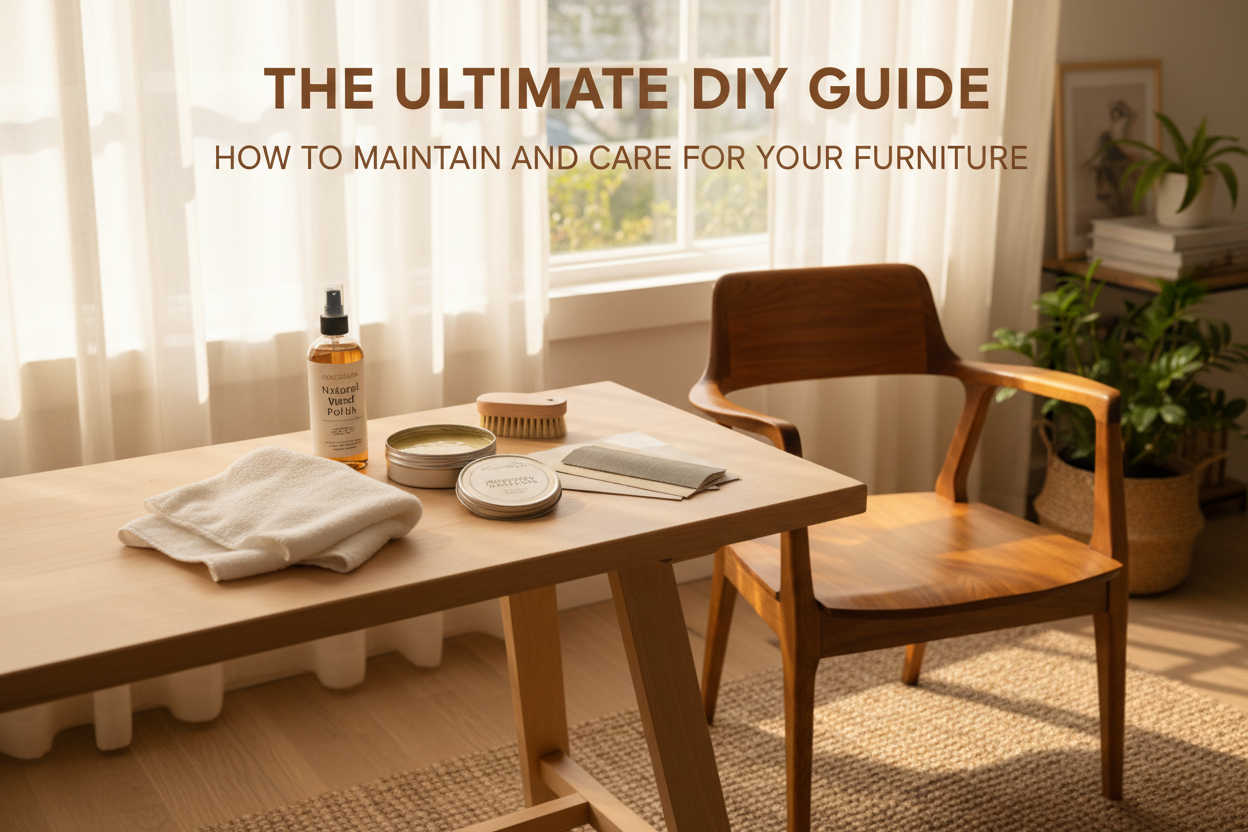 The Ultimate DIY Guide: How to Maintain and Care for Your Furniture
