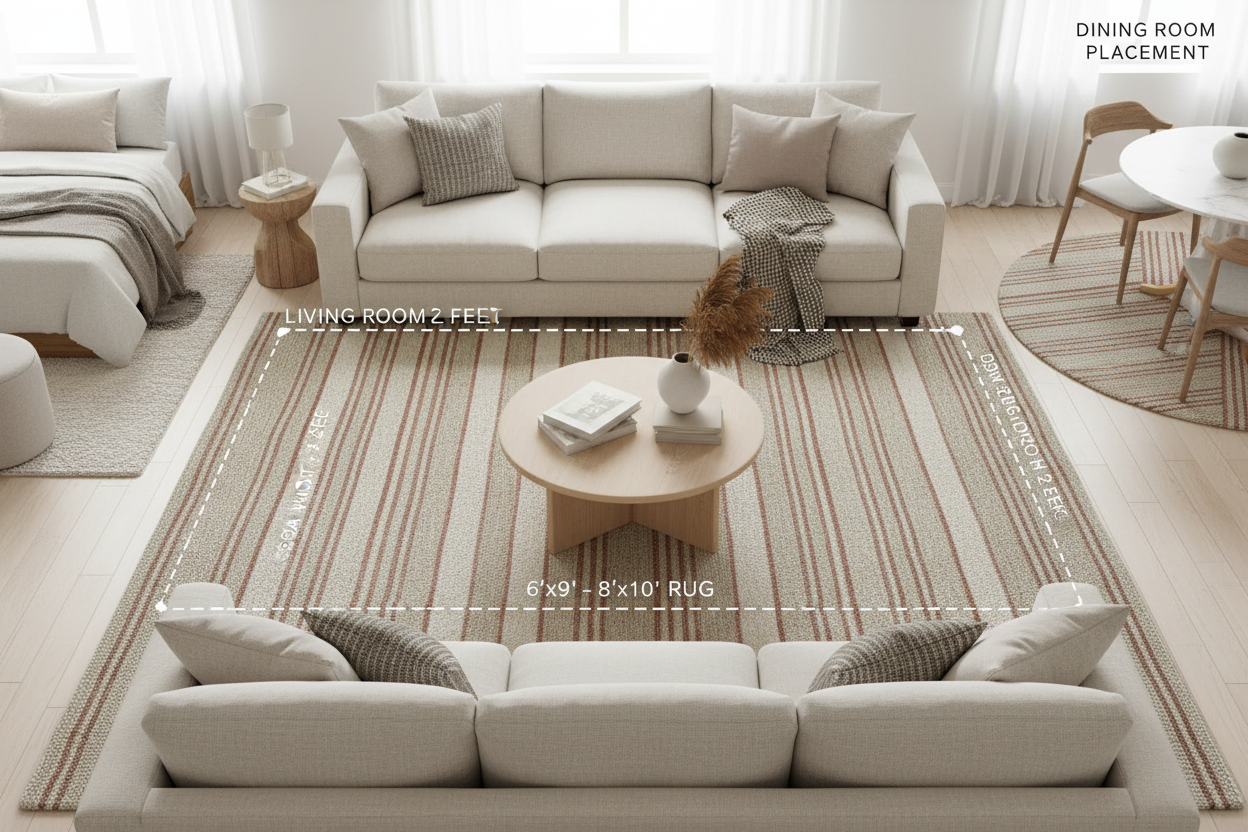 The Ultimate Rug Guide: How to Choose the Right Size for Every Room