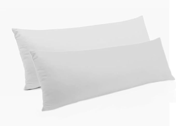 MoonRest® Synthetic Down Alternative 16x30 Lumbar Pillow Insert Form, for Decorative Throw Pillow, Sofa, Cushions, Body and Bed - Pack of 2- Size 16“X 30”