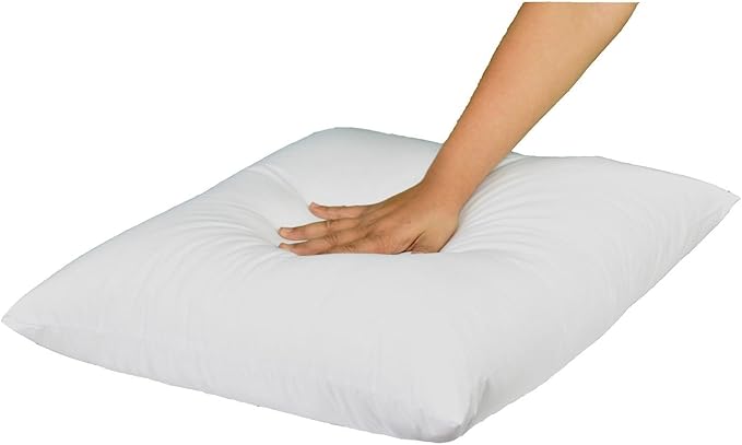 MoonRest® Synthetic Down Alternative 14x28 Lumbar Pillow Insert Form, for Decorative Throw Pillow, Sofa, Cushions, Body and Bed - Pack of 2- Size 14” X 28”