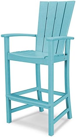 POLYWOOD® Quattro Adirondack Bar Chair in Lime