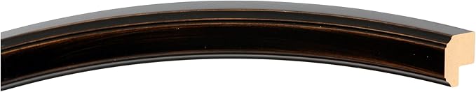 OVALCREST Oval Beveled Wall Mirror for Home Decor - Toronto Style - Rubbed Bronze - 26" x 20"