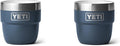 YETI Rambler 4 oz Stackable Cup, Stainless Steel, Vacuum Insulated Espresso/Coffee Cup, 2 Pack