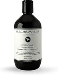 Murchison-Hume Luxury Wool Wash – Eco-Friendly Detergent for Wool, Cashmere & Delicates – Cedarwood or Lavender – Plant-Based, Biodegradable Formula, Gentle Care, 17oz