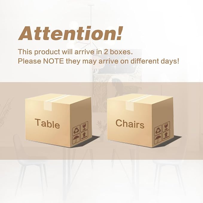 Dining Table Set for 6，Dinner Table Set for 6，71'' Kitchen Table and PU Leather Chairs Set of 6，6 Chair Dining Table Set for Kitchen Dining Room