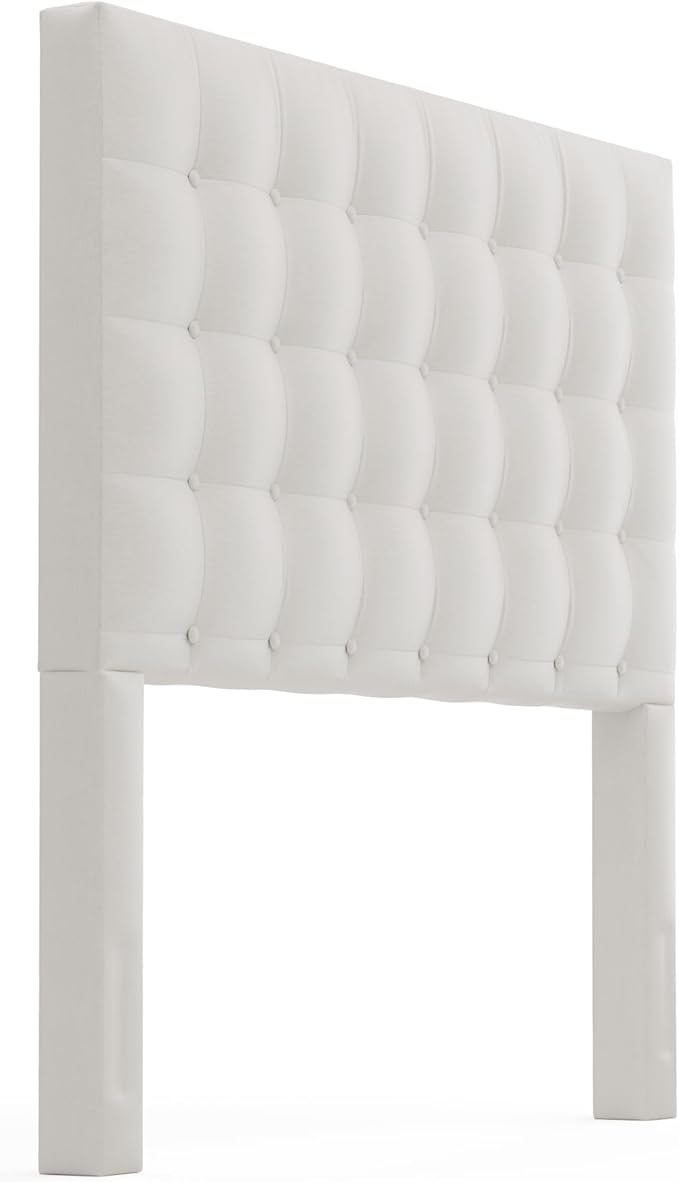 White Sutton King Headboard