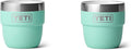 YETI Rambler 4 oz Stackable Cup, Stainless Steel, Vacuum Insulated Espresso/Coffee Cup, 2 Pack