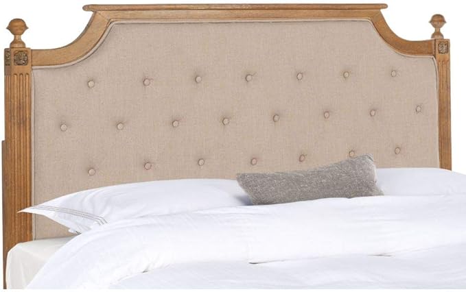 Safavieh Rustic Headboard, Full, Taupe Oak