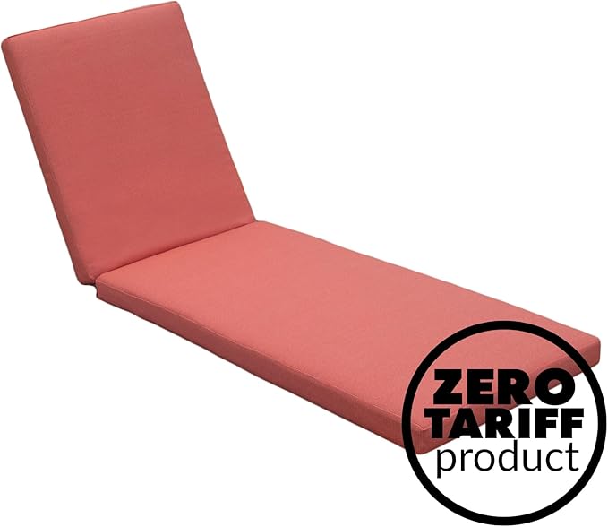 Tommy Bahama Chaise Cushion, 26" X 82" X 2.5", Bamboo Bay Mango