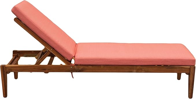 Tommy Bahama Chaise Cushion, 26" X 82" X 2.5", Bamboo Bay Mango