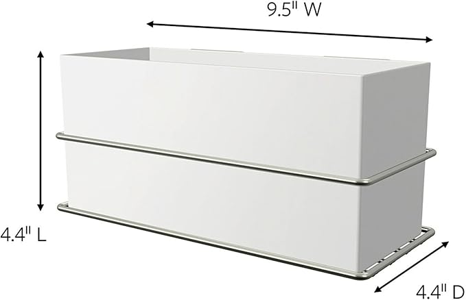 Command Wall and Cabinet Organizer with Water Resistant Command Strips, Organize Your Bathroom, Easy to Open Packaging