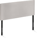 FURINNO Roanne Plain Headboard, Full, Fog