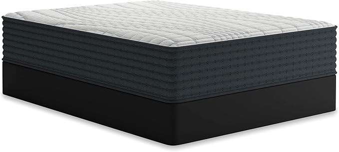 Signature Design by Ashley Hybrid 1300 13 Inch Plush Gel Memory Foam Mattress with Edge Support for Pressure Relief, Full, Fiberglass Free, Mattress in A Box