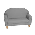 Children's Factory As We Grow Sofa, Gray, CF805-314, Playroom Couch, Daycare Furniture, Kids Seating for Classroom, Flexible Seating for Elementary