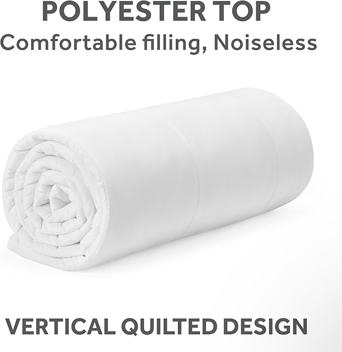 Sunbeam Electric Heated Mattress Pad Restful Quilted Extra-Cozy Fabric 12 Heat Settings 12-Hour Auto Shut-Off Deep Pocket Fit Machine Washable Queen 80" x 60"