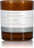Pecksniff's Amber De-Stress Aroma Therapy Candle | 1 Wick, 184g/6.49oz