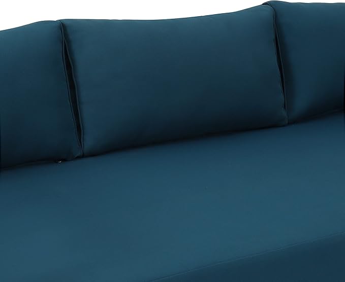 Christopher Knight Home Claremont Outdoor 3 Seater Daybed with Cushions - Acacia Wood - Teak/Dark Teal