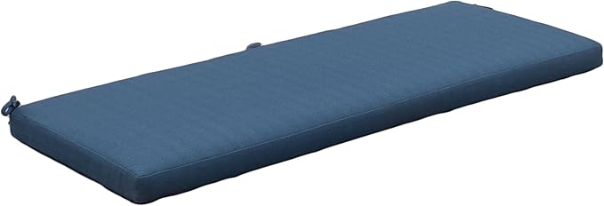 Tommy Bahama Bench Cushion, 50" X 16" X 2.5", Bamboo Bay Cobalt