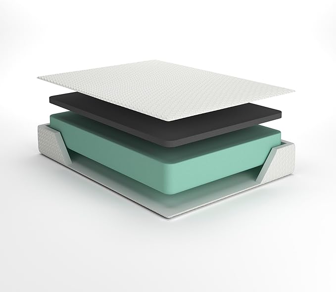 Signature Design by Ashley Full Size Cool Max 12 Inch Medium Plush Cooling Gel Infused Memory Foam Mattress for Pressure Relief, Fiberglass Free, Mattress in A Box