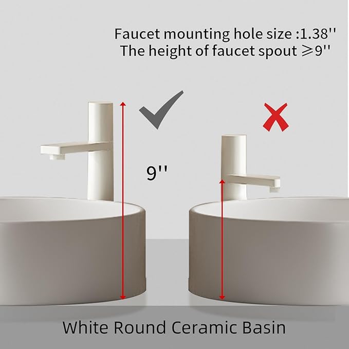 36 Inch Floating Bathroom Vanity with Vessel Sink, Fluted Modern Cabinet with 2 Doors, White Ceramic Sink with Stone Pattern & Sintered Stone Top, Oak