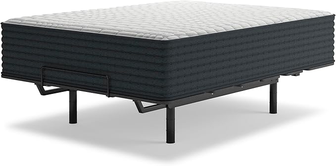 Signature Design by Ashley Hybrid 1400 14 Inch Extra Plush Gel Memory Foam Mattress with Edge Support for Pressure Relief, California King, Fiberglass Free, Mattress in A Box