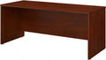Bush Business Furniture Studio C 72W Computer Desk with Wire Management and Modesty Panel in Hansen Cherry, Professional Table for Home Office and Corporate Office