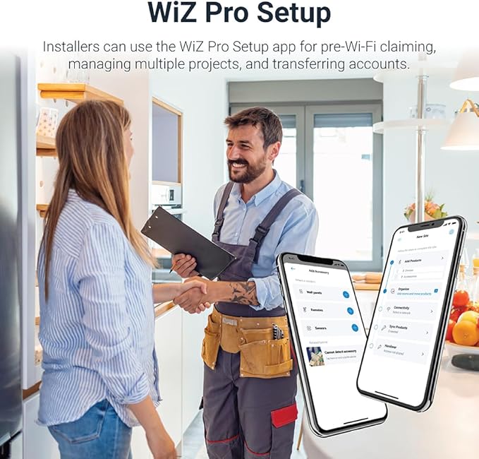 HALO 5/6" Smart Wi-Fi Recessed LED Light Powered by WiZ Pro, Dimmable Full Color w/ SpaceSense® Motion, Smart Home Ready - RL56069WZRGBWWHR