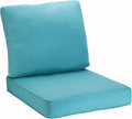 JMGBird Outdoor Chair Cushion Set, Deep Seat Patio Furniture Cushion 24"x24" Outdoor Cushions for Patio Furniture