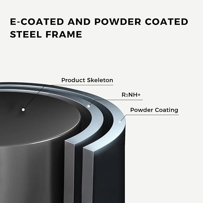 Grand patio Outdoor Dining Set, 7-Piece Patio Table and Chairs Set, Metal Woven Wicker Fixed Patio Chairs with Thickened Cushions & 1 Rectangular Woodgrain Dining Table with Umbrella Hole (Black)