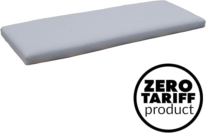 Tommy Bahama Bench Cushion, 50" X 16" X 2.5", Bamboo Bay Cloud