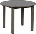 ECR4Kids 30in D Round Hardwood Table with 22in Legs, Kids Furniture, Grey Wash