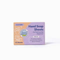 Brave Planet Foaming Hand Soap Refills – Eco-Friendly Lavender Scented Sheets that are Biodegradable - Just Add Water to Dissolve & Refill 3-5 Bottles or Use Individually for Travel or Camping 15 Ct