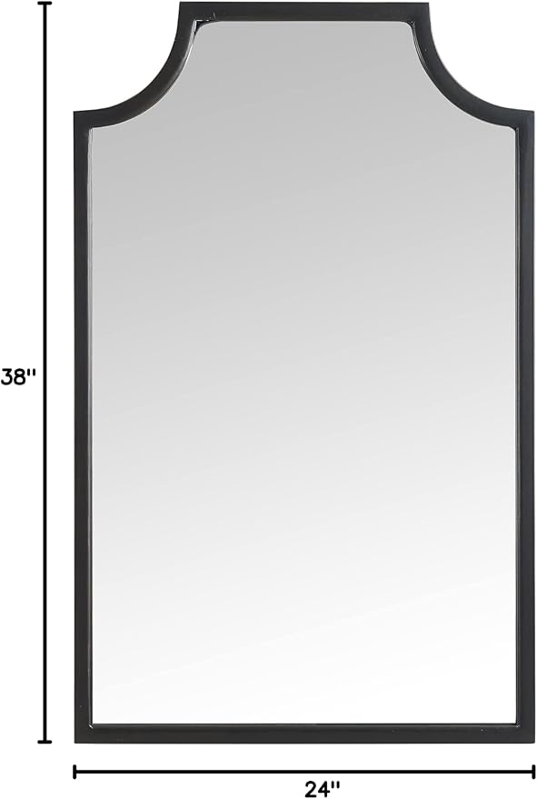 Crosley Furniture Aimee Mirror for Bathroom, Hallway, or Entryway, Oil Rubbed Bronze