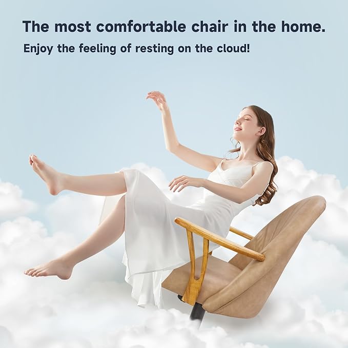 Chromcraft Set of 2 Caster Swivel Tilt Dining Chairs, PU Leather Chairs with Soft Wheels, Ultra Comfy Sturdy Kitchen Room Chairs, Rolling Chair on Wheels for Home (Ivanhoe NPL Nude)