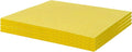 6 Pack Swedish Dishcloths – Super Absorbent, Reusable & Eco-Friendly Kitchen Towels (Fruit/Lavender/Camping/Solid Colors) (Yellow)