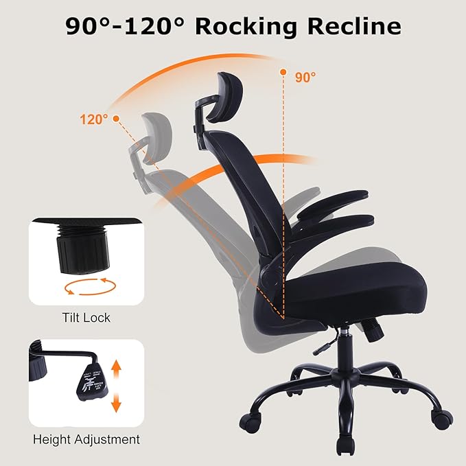 8 Pack Office Chair Ergonomic Desk Chair Comfort Adjustable Height with Wheels，Lumbar Support Mesh Swivel Computer Home Office Chair,Conference Room Chairs