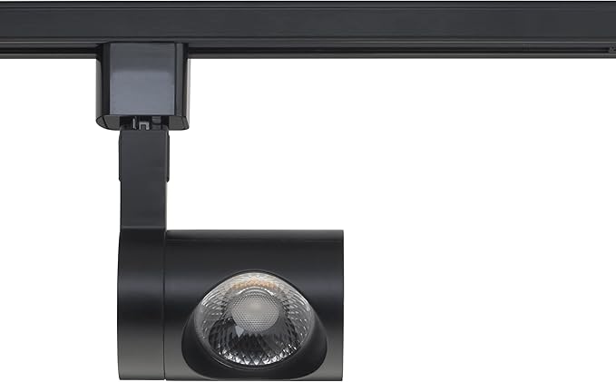 Nuvo Lighting TH444 Contemporary Modern One Light Track Head in Black Finish, 5.19 inches