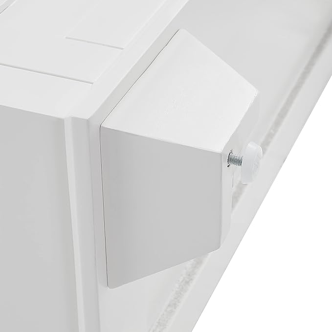 Crosley Furniture Lydia Accent Storage Cabinet, Bar, Buffet for Kitchen, Living Room, or Entryway, White