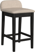 Hillsdale Furniture Maydena Wood Counter Height Stool, Black