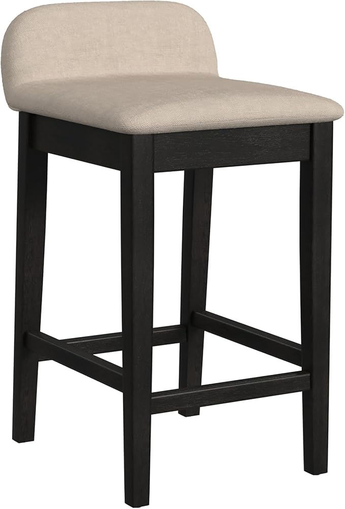 Hillsdale Furniture Maydena Wood Counter Height Stool, Black