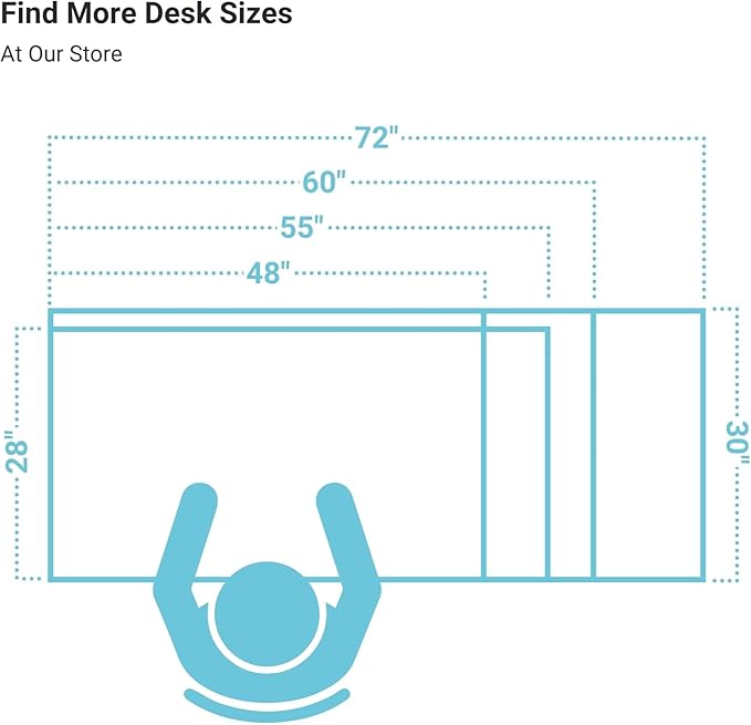 Progressive Desk Stand Up Height Adjustable Electric Standing Desk - 48" x 30" with Dual Motor, 3 Stages Sit Stand Table - Bright Beech, Gray Frame