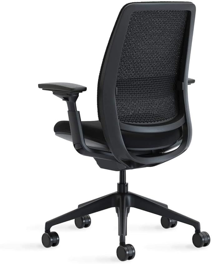 Steelcase Series 2 Office Chair, Graphite Frame, Cogent Connect Aubergine, Hard Floor Casters