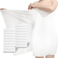 Disposable Compressed Bath Towel Tablets, 56'' x 28'' Pure Cotton Portable Disposable Hypoallergenic,Suitable for Camping, Travel, Sports, Hotel Bathroom,Beauty Salon,etc. (18 Pack)